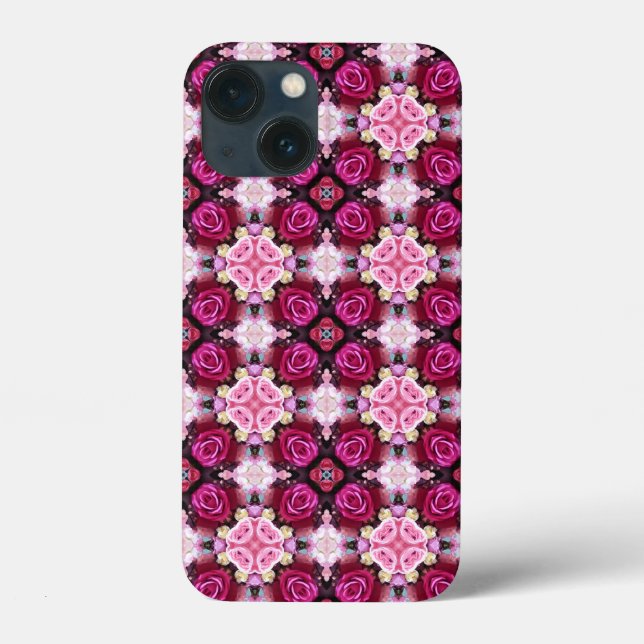 Funda De Case-Mate Para iPhone patrón floral de verano (Reverso )