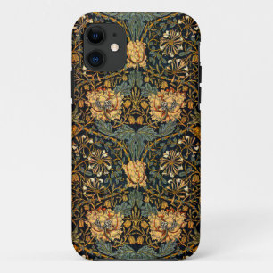 Funda Para iPhone 11 Patrón floral de William Morris Antique Honeysuckl