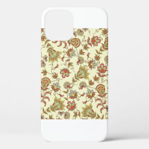 Funda Para iPhone 12 Patrón floral decorativo con plantas delicadas de 