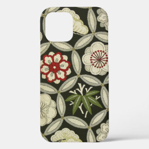 Funda Para iPhone 12 Patrón floral, diseño japonés