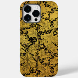 Funda Para iPhone 14 Pro Max De Case-Mate Patrón floral dorado Flor oriental