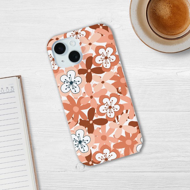Funda De Case-Mate Para iPhone Patrón floral elegante (Subido por el creador)