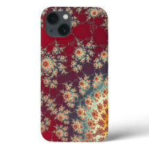 Patrón floral espiral