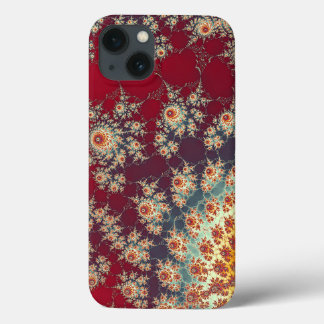 Funda Para iPhone 13 Patrón floral espiral