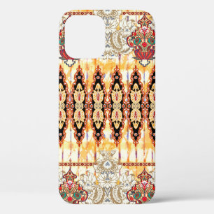 Funda Para iPhone 12 Patrón floral hongo étnico sin foco