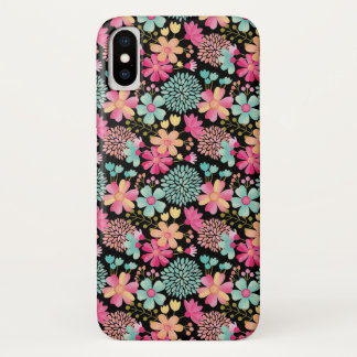 Funda Para iPhone X Patrón floral pintado Tapa del Funda IPHONE X