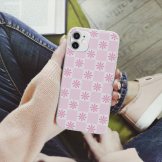 Funda Para iPhone 14 De Case-Mate Patrón floral retro-rosado controlado