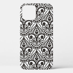 Funda Para iPhone 12 Patrón floral sin fisuras de Damask. Vintage vinta