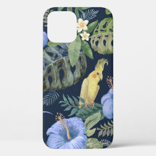 Funda Para iPhone 12 Patrón floral sin foco a partir de agua pintada a 