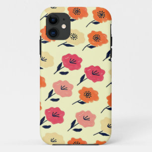 Funda Para iPhone 11 Patrón floral vibrante