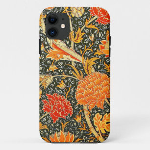 Funda Para iPhone 11 Patrón floral vintage de William Morris Cray