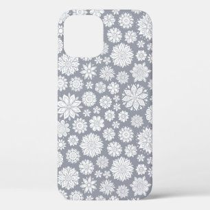 Funda Para iPhone 12 Patrón floral vintage sin soldadura, ba primavera/
