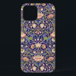 Funda Para iPhone 12 Patrón floral vintage, William Morris<br><div class="desc">William Morris (24 de marzo de 1834 a 3 de octubre de 1896) fue un diseñador textil, poeta, novelista, traductor y activista socialista británico asociado al Movimiento de Artes y Artesanía Británico. Fue uno de los principales contribuyentes al resurgimiento de las artes textiles tradicionales británicas y de los métodos de...</div>