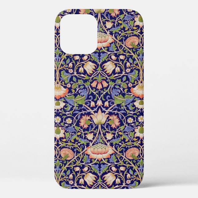 Funda De Case-Mate Para iPhone Patrón floral vintage, William Morris (Reverso )
