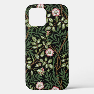 Funda Para iPhone 12 Patrón floral virgen William Morris