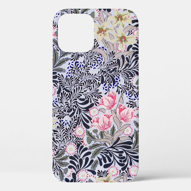 Funda De Case-Mate Para iPhone Patrón floral, William Morris (Reverso )