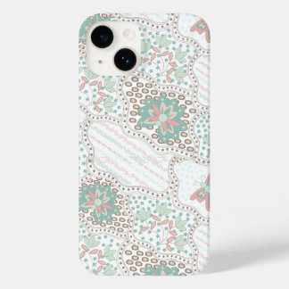 Funda Para iPhone 14 De Case-Mate Patrón Floral y de Mariposa Boho Vintage