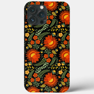 Funda Para iPhone 13 Pro Max Patrón folclórico ucraniano. Estilo ucraniano