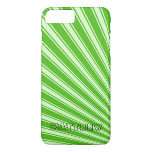 Funda Para iPhone 8 Plus/7 Plus Patrón Funky de banda de color verde Kelly