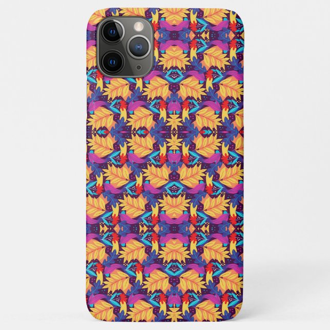 Funda De Case-Mate Para iPhone Patrón genético colorido (Reverso)