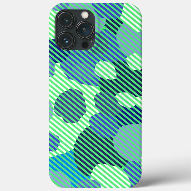 Funda De Case-Mate Para iPhone Patrón geométrico (Reverso )
