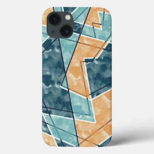 Funda Para iPhone 13 Patrón geométrico