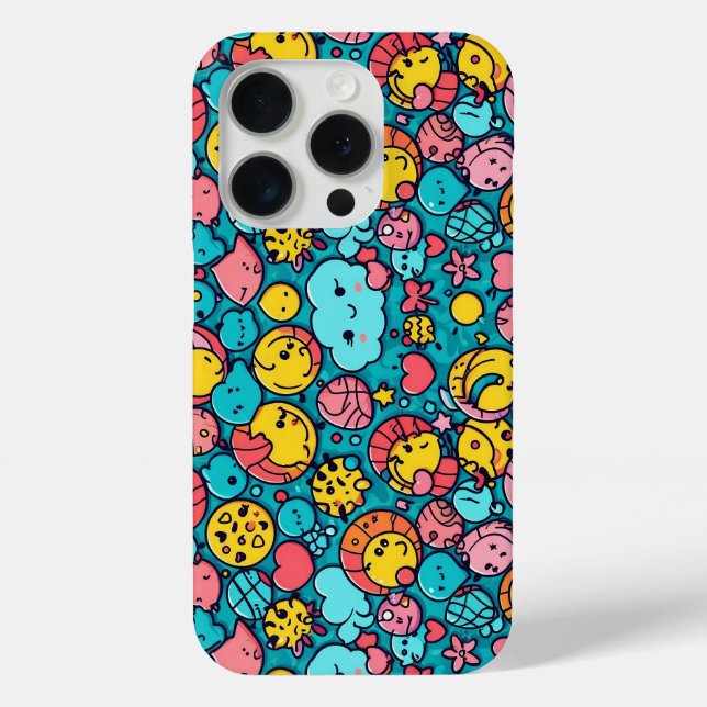 Funda De Case-Mate Para iPhone Patrón geométrico abstracto 33 - Estuche Iphone (Reverso )