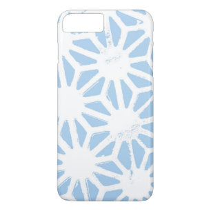 Funda Para iPhone 8 Plus/7 Plus Patrón geométrico azul pálido
