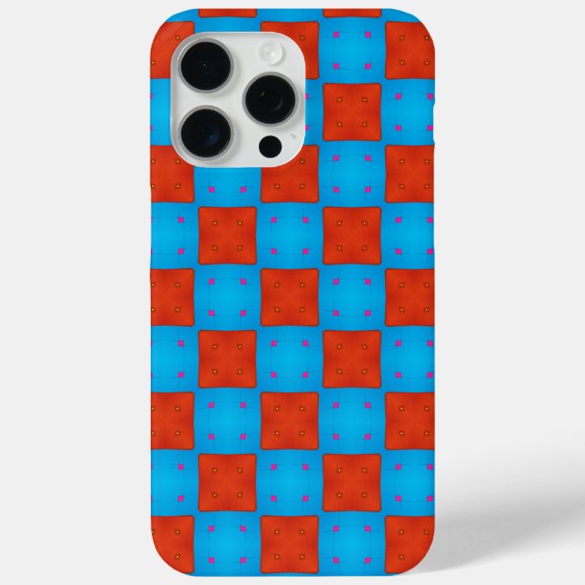 Funda De Case-Mate Para iPhone Patrón geométrico caprichoso (Reverso )
