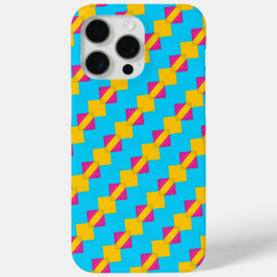 Funda Para iPhone 15 Pro Max Patrón geométrico caprichoso