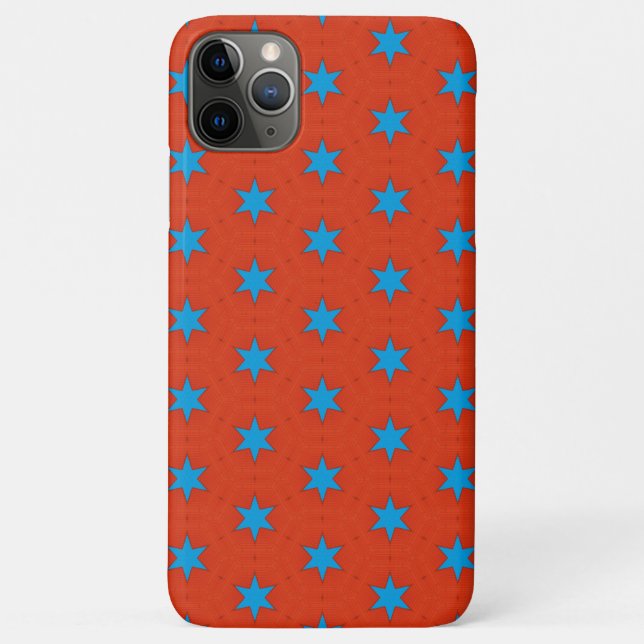 Funda De Case-Mate Para iPhone Patrón geométrico caprichoso (Reverso)