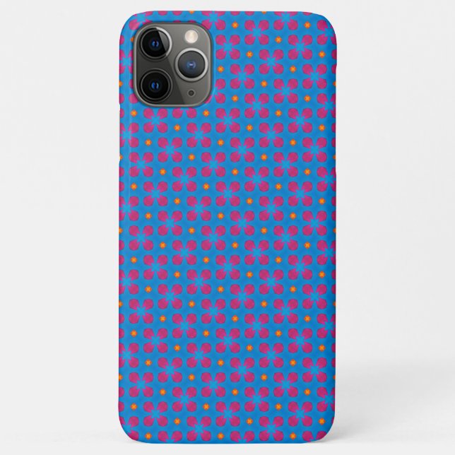 Funda De Case-Mate Para iPhone Patrón geométrico caprichoso (Reverso)
