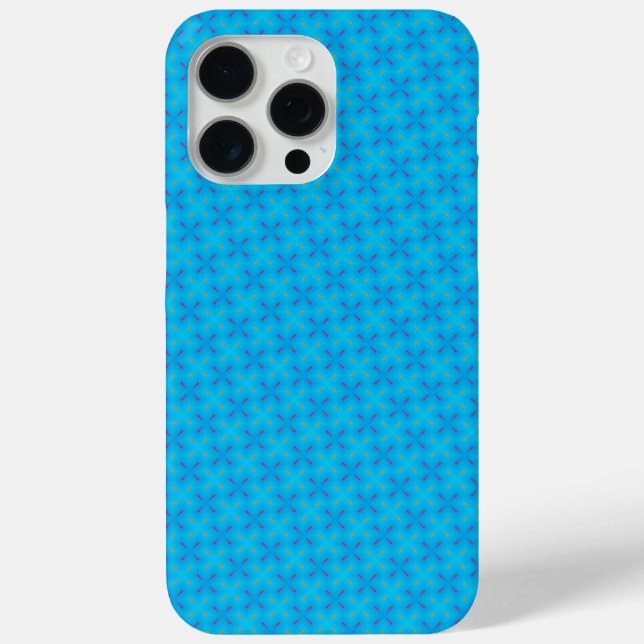 Funda De Case-Mate Para iPhone Patrón geométrico caprichoso (Reverso )