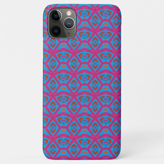 Funda De Case-Mate Para iPhone Patrón geométrico caprichoso (Reverso)