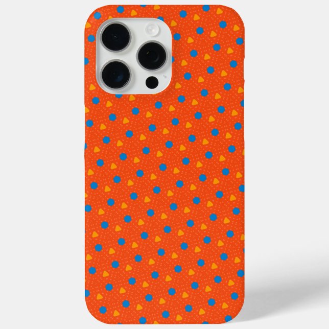 Funda De Case-Mate Para iPhone Patrón geométrico caprichoso (Reverso )