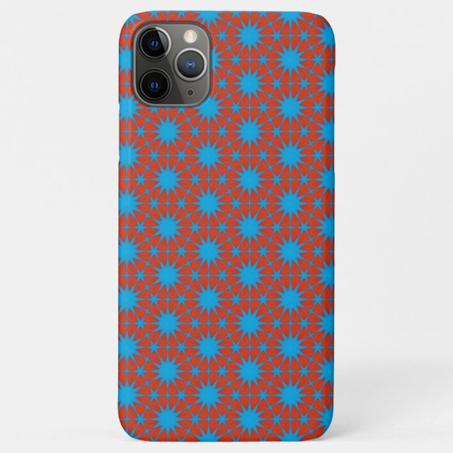 Funda De Case-Mate Para iPhone Patrón geométrico caprichoso (Reverso)