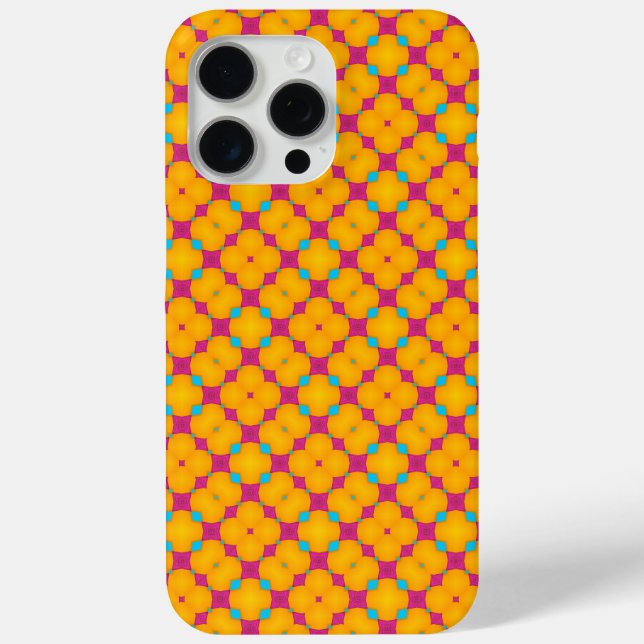 Funda De Case-Mate Para iPhone Patrón Geométrico Caprichoso (Reverso )