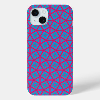 Funda Para iPhone 15 Mini Patrón geométrico caprichoso