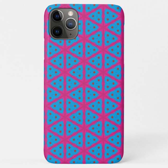 Funda De Case-Mate Para iPhone Patrón geométrico caprichoso (Reverso)