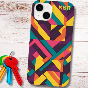 Funda Para iPhone 14 De Case-Mate Patrón geométrico colorido