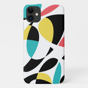 Funda Para iPhone 11 Patrón geométrico colorido, abstracto, moderno y d