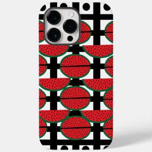 Funda Para iPhone 14 Pro Max De Case-Mate Patrón geométrico de fruta de sandía de verano