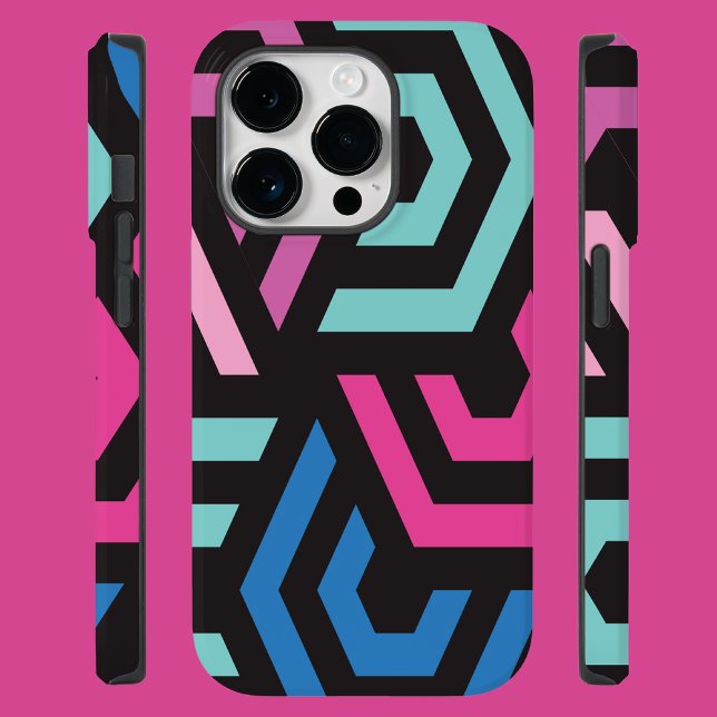 Funda De Case-Mate Para iPhone Patrón geométrico de hexágono (Subido por el creador)