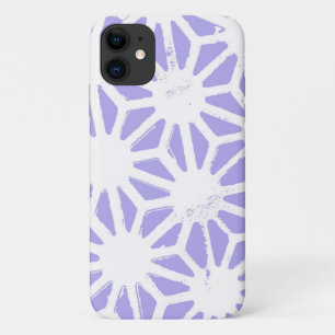 Funda Para iPhone 11 Patrón geométrico de lavanda
