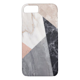 Funda Para iPhone 8/7 Patrón geométrico de mármol