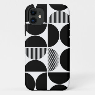 Funda Para iPhone 11 Patrón geométrico de Mid Century