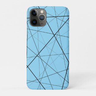 Funda Para iPhone 11 Pro Patrón geométrico en blanco y negro