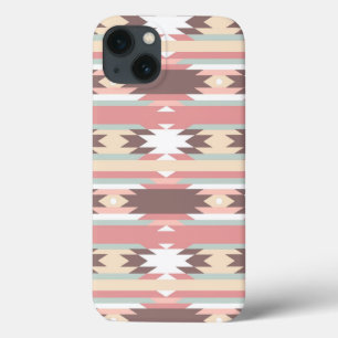 Funda Para iPhone 13 Patrón geométrico en estilo azteca 2