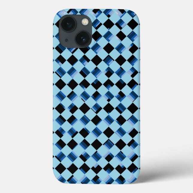 Funda De Case-Mate Para iPhone patrón geométrico fresco (Reverso)