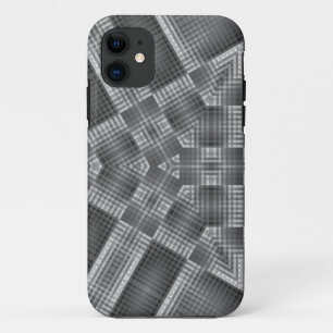 Funda Para iPhone 11 Patrón geométrico gris